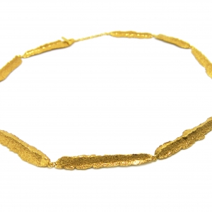 colar dourado line colar dourado line