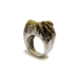BLACK AND GOLD LIMESTONE - RING